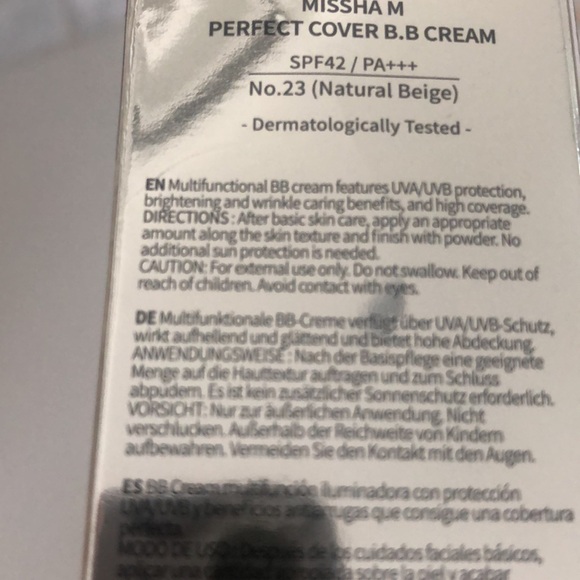 Misha BB Cream No23 Natural Beige - Picture 4 of 4